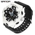 SANDA 770 Big Analog-Digital Quartz Sports Brand Watch For Men Cheap Watches In Bulk